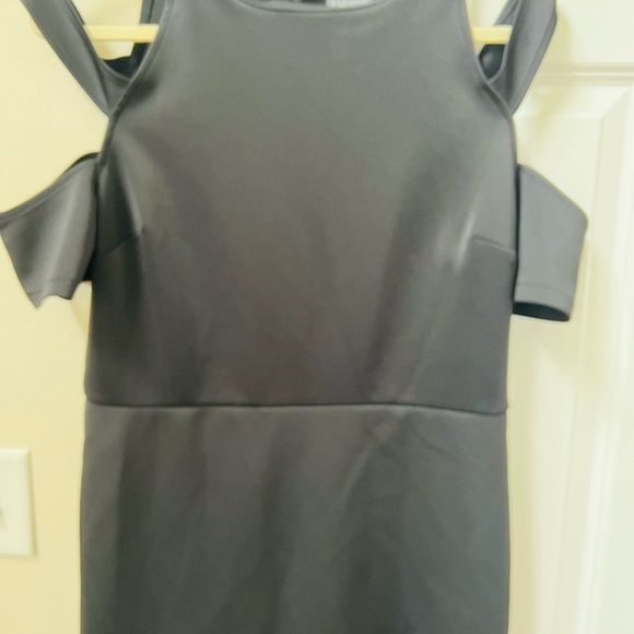 Bold Elements beautiful black stretchy dress sz large - Picture 4 of 6